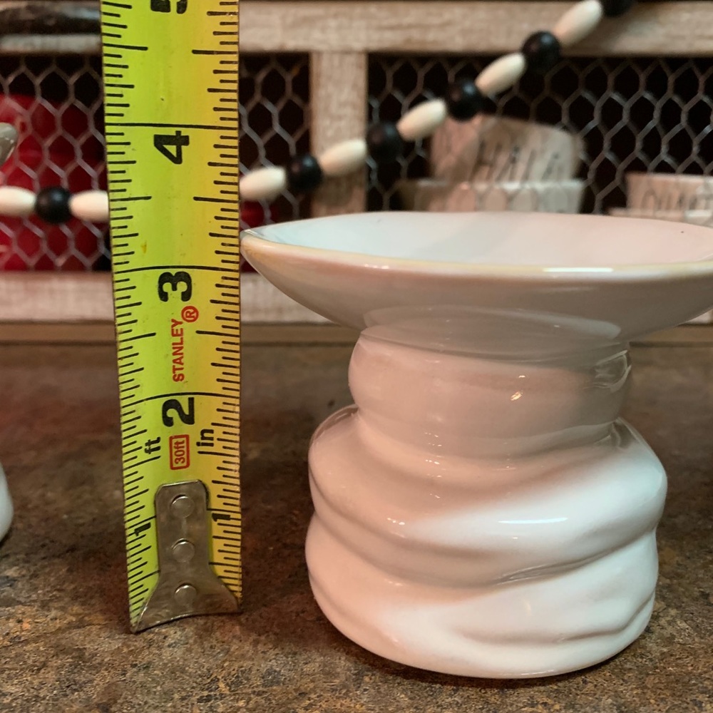 White Ceramic Risers / Cupcake Stands - Picture 6 of 6